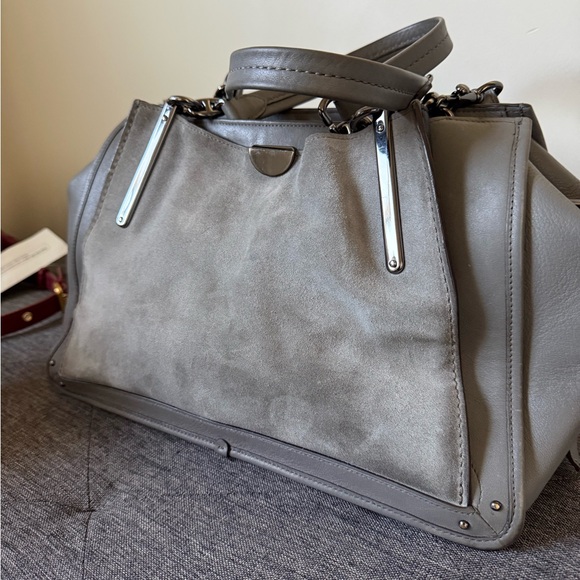 Coach Dreamer 36 Gray Handbag - Picture 5 of 14